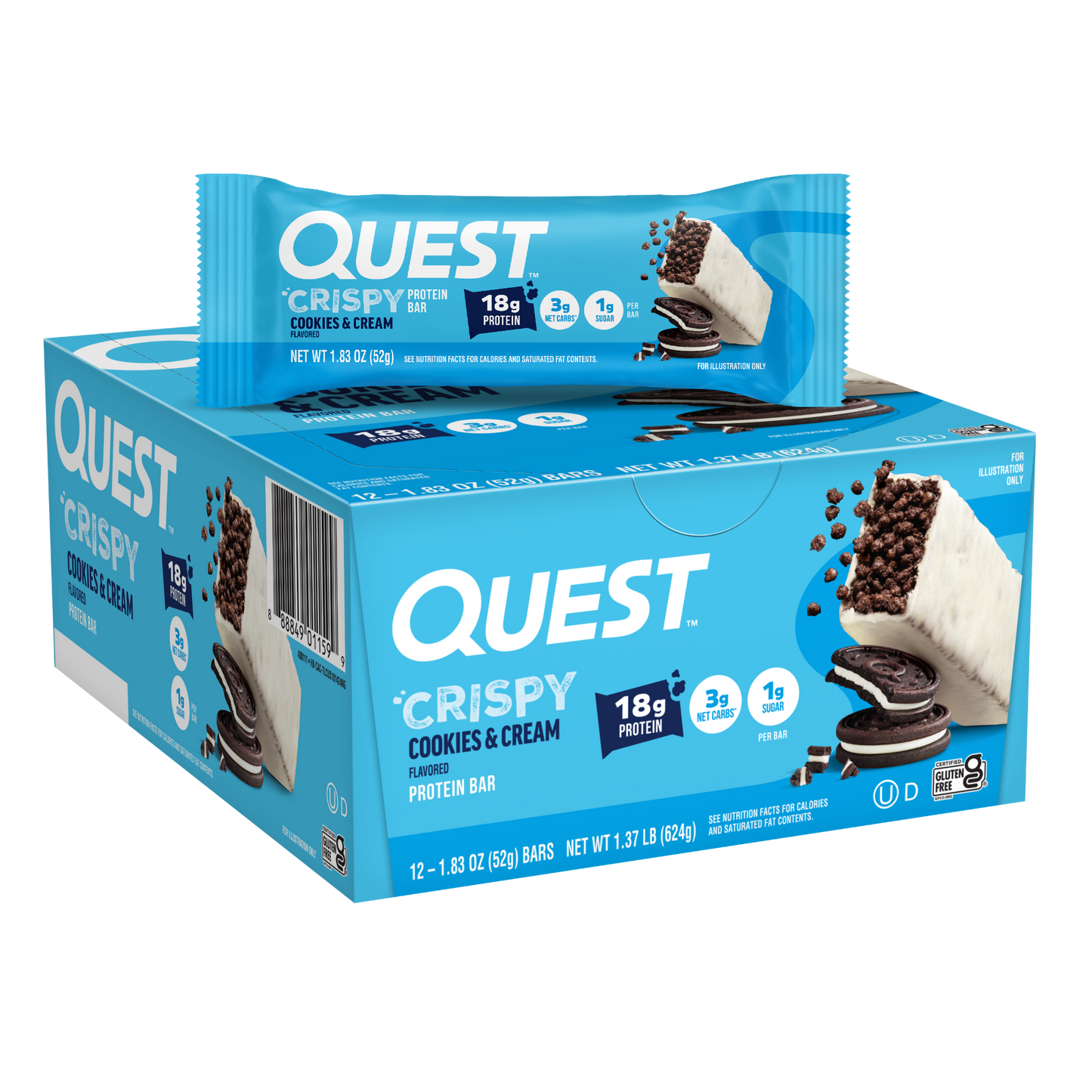 cookies-and-cream-crispy-hero-protein-bars-b0 400111_QN_USA_Pkg_Crispy_ProteinBar_CAC_12ctCarton_3D_Composite_Force.png